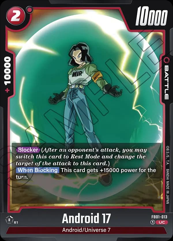 Android 17 — UC, FB01