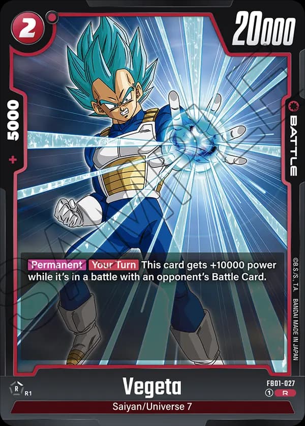 Vegeta — R, FB01