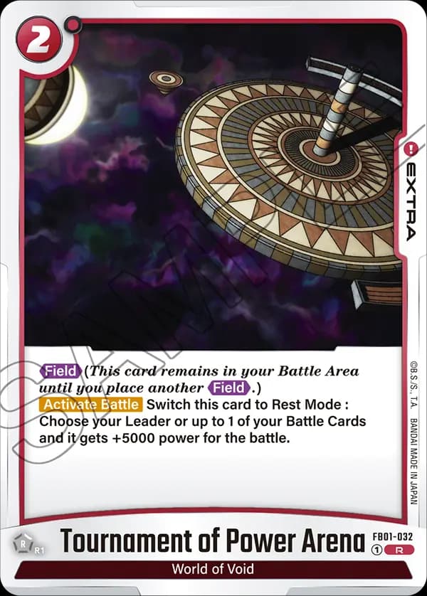 Tournament Of Power Arena — R, FB01