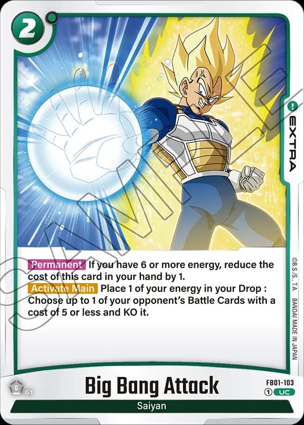 Big Bang Attack — UC, FB01