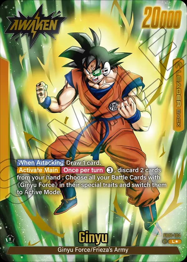 Ginyu — L*, FB01 — Back