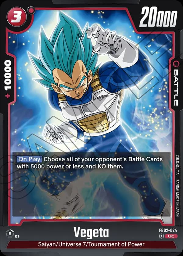 Vegeta — UC, FB02