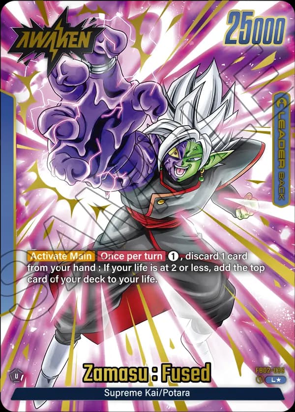 Zamasu : Fused — L*, FB02 — Back