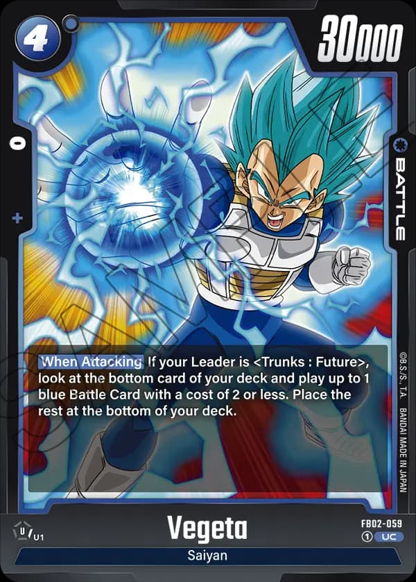 Vegeta — UC, FB02