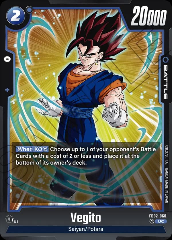 Vegito — UC, FB02