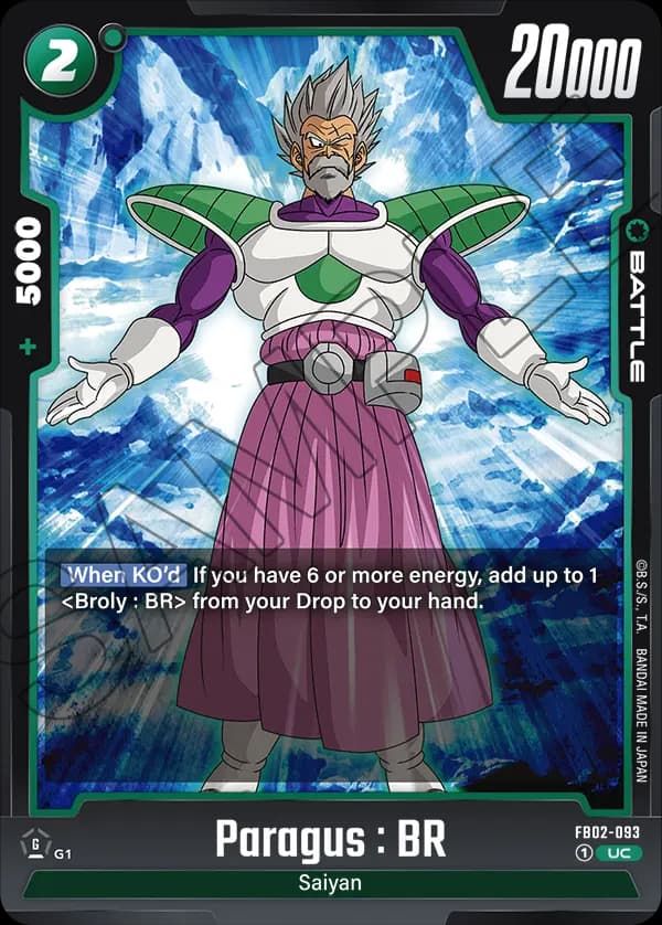 Paragus : Br — UC, FB02