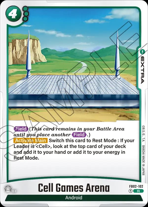 Cell Games Arena — R, FB02