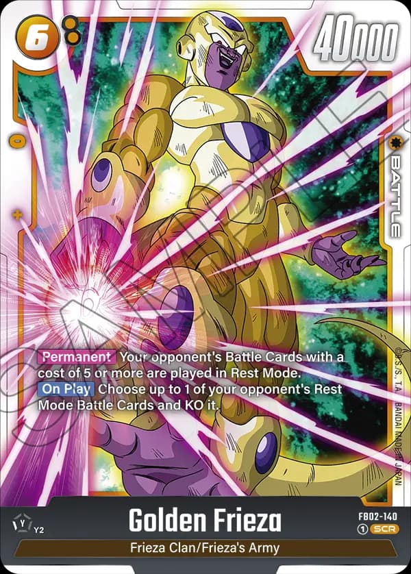Golden Frieza — SCR, FB02