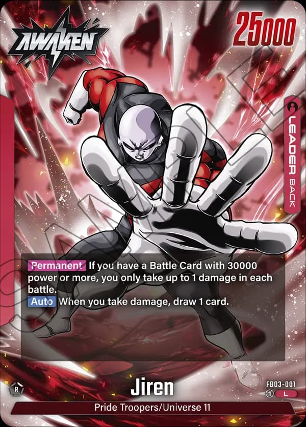 Jiren — L, FB03 — Back