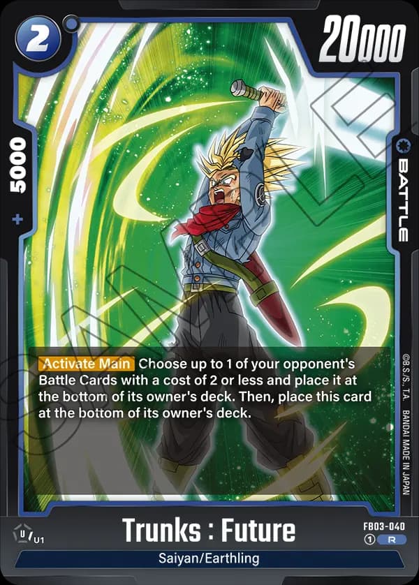 Trunks : Future — R, FB03