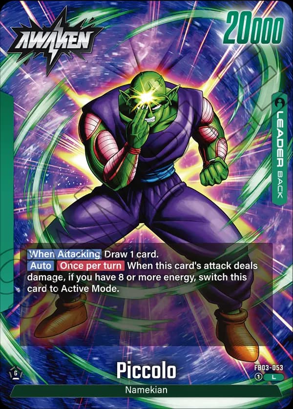 Piccolo — L, FB03 — Back