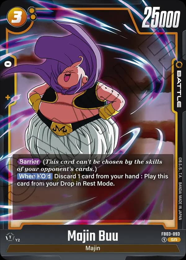 Majin Buu — SR, FB03