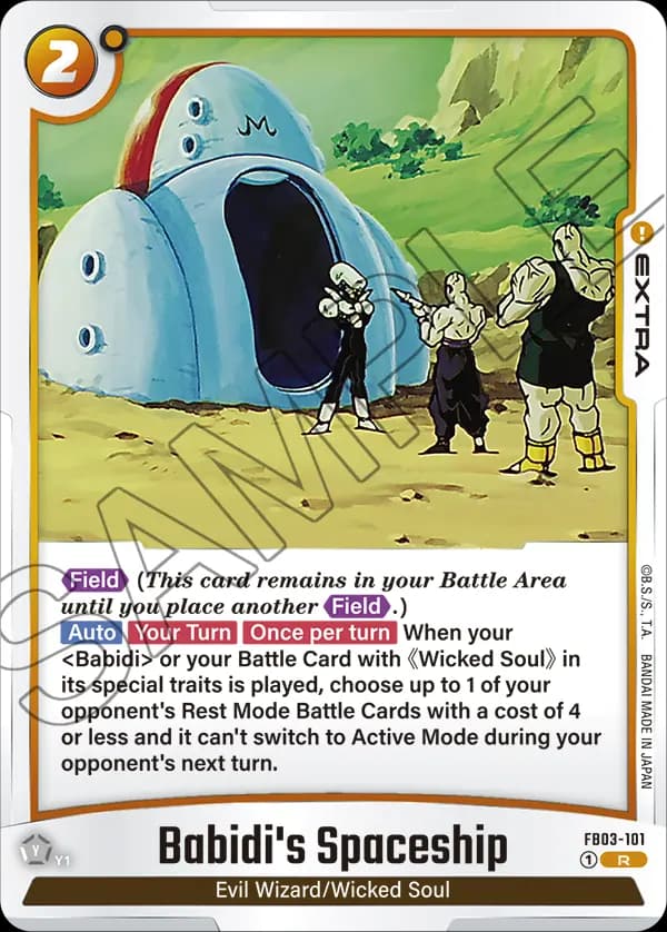 Babidi'S Spaceship — R, FB03