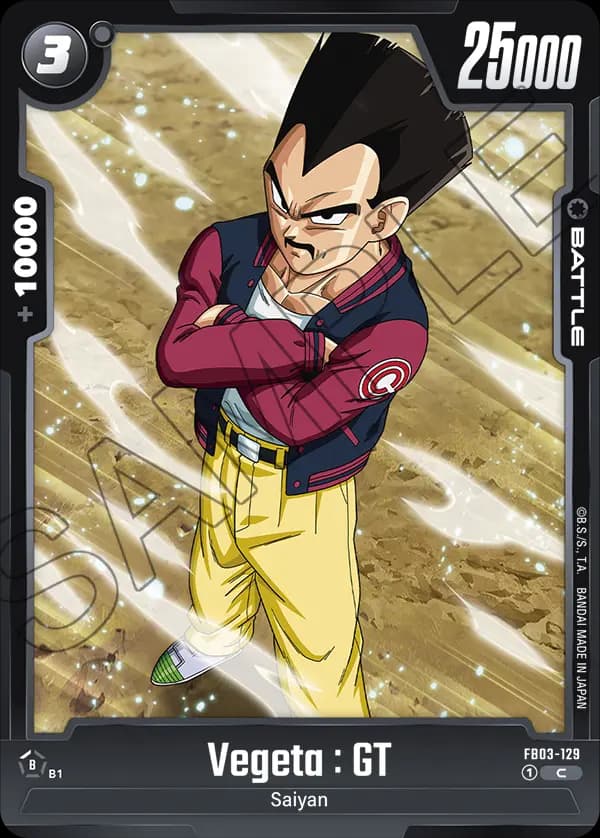 Vegeta : Gt — C, FB03