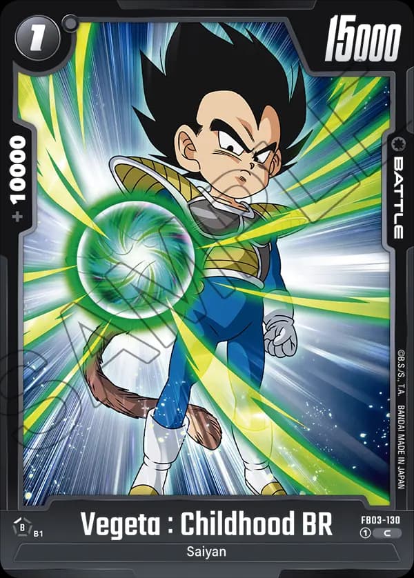 Vegeta : Childhood Br — C, FB03