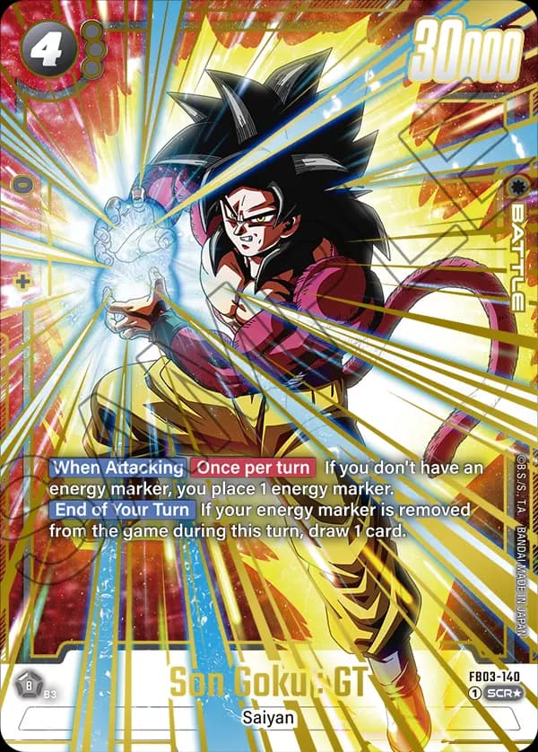 Son Goku : Gt — SCR*, FB03