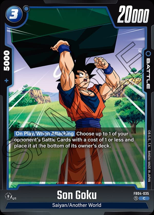 Son Goku — C, FB04