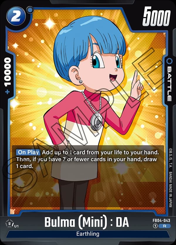 Bulma (Mini) : Da — R, FB04