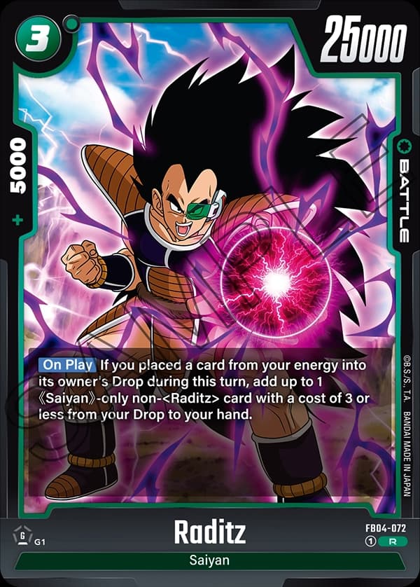 Raditz — R, FB04