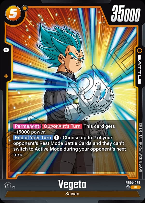 Vegeta — R, FB04