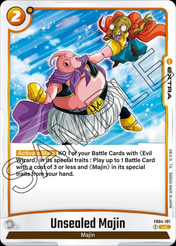 Unsealed Majin — UC, FB04