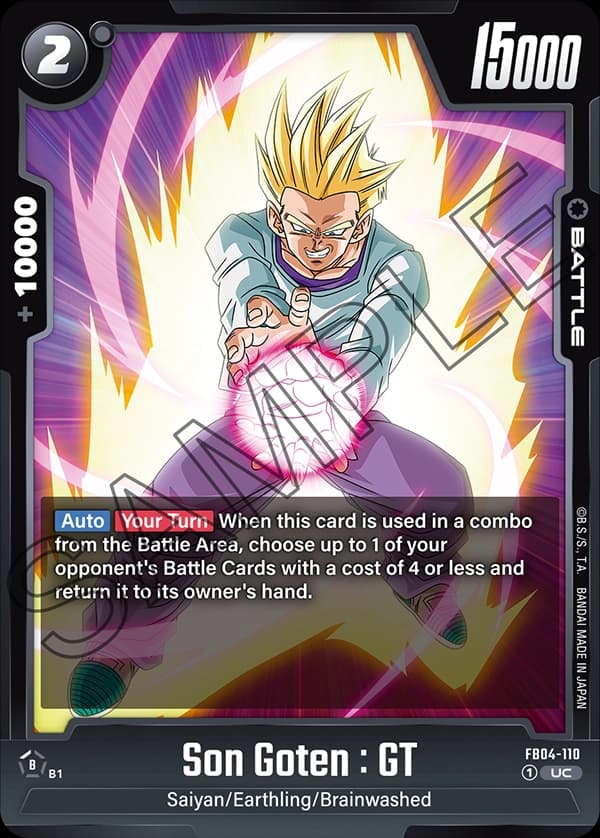 Son Goten : Gt — UC, FB04