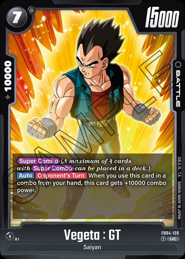 Vegeta : Gt — UC, FB04