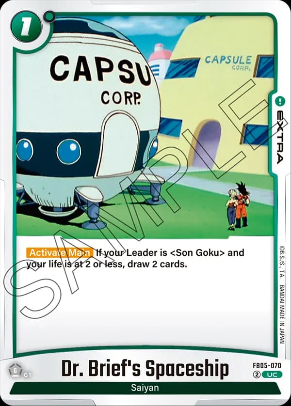 Dr. Brief'S Spaceship — UC, FB05