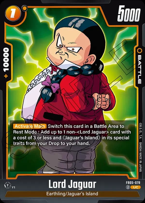 Lord Jaguar — UC, FB05