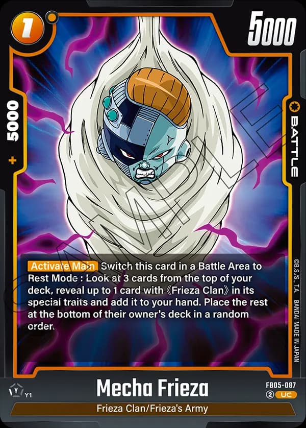 Mecha Frieza — UC, FB05