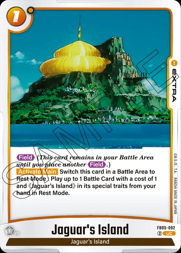 Jaguar'S Island — UC, FB05