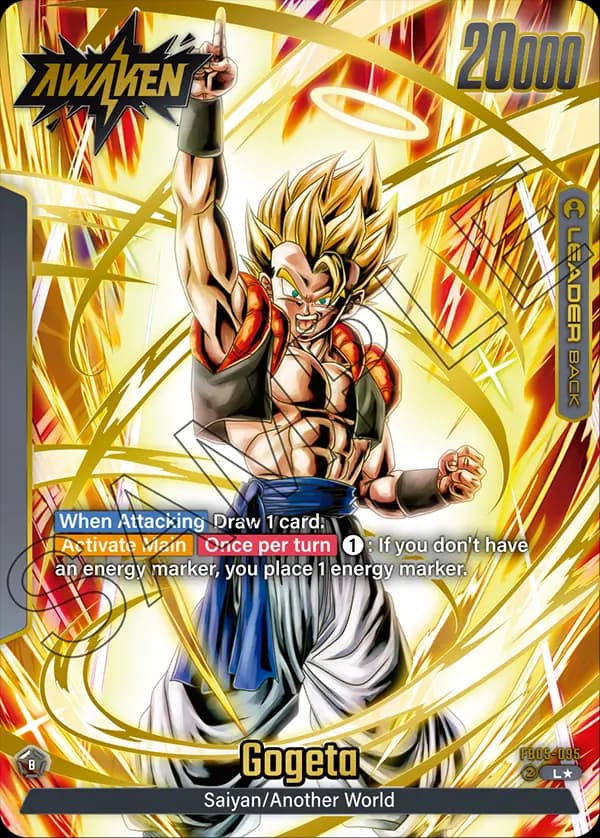 Gogeta — L*, FB05 — Back