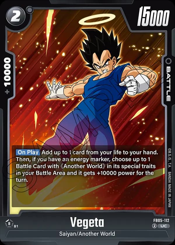 Vegeta — UC, FB05