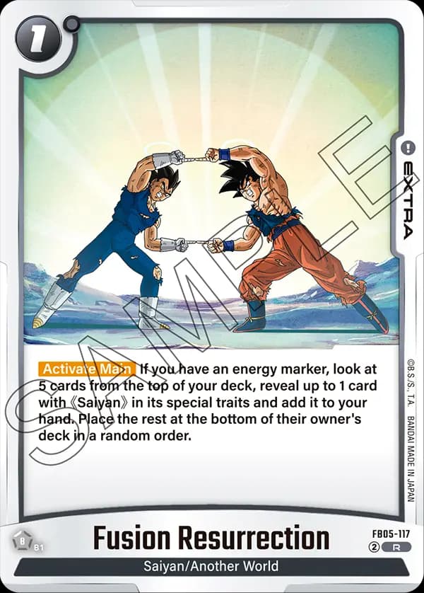 Fusion Resurrection — R, FB05