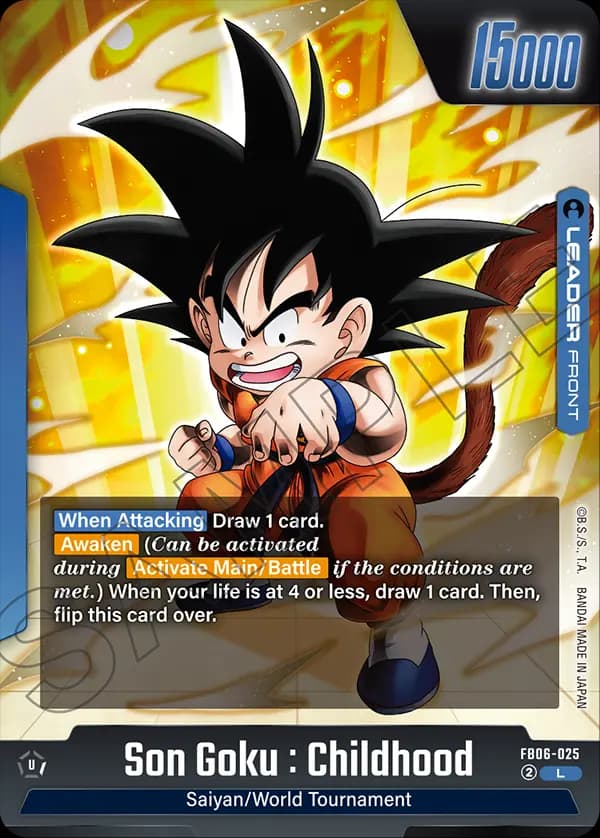 Son Goku : Childhood — L, FB06