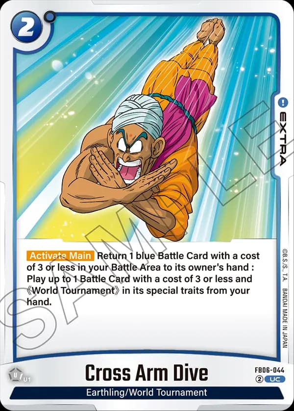 Cross Arm Dive — UC, FB06