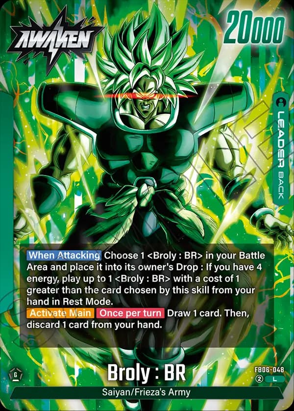 Broly : Br — L, FB06 — Back