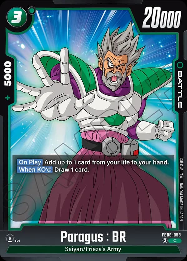 Paragus : Br — C, FB06