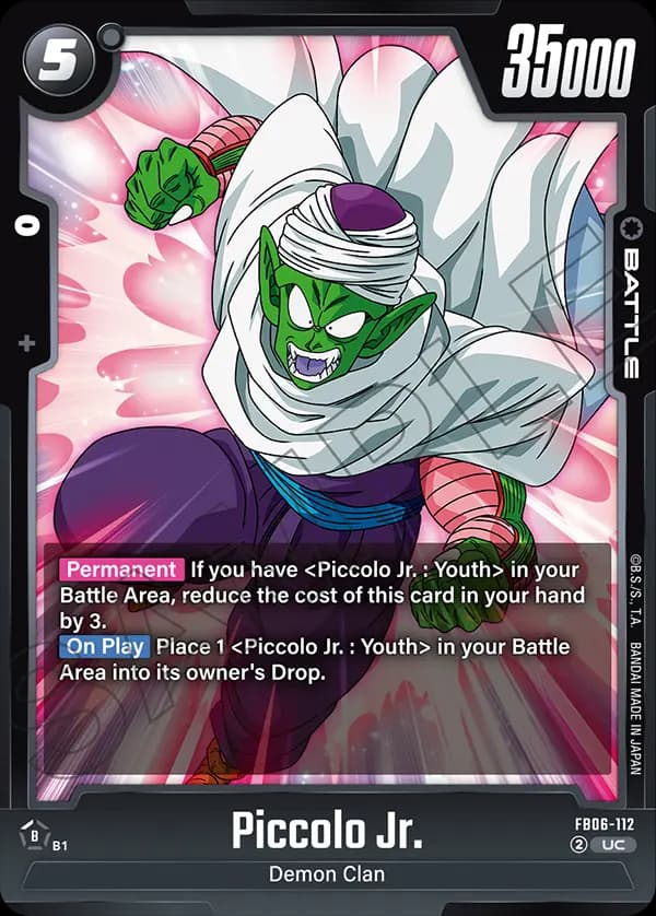 Piccolo Jr. — UC, FB06