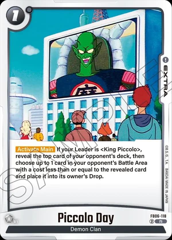 Piccolo Day — R, FB06