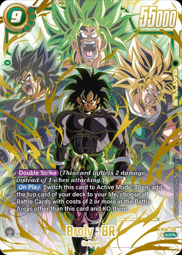 Broly : Br — SCR**, FB06