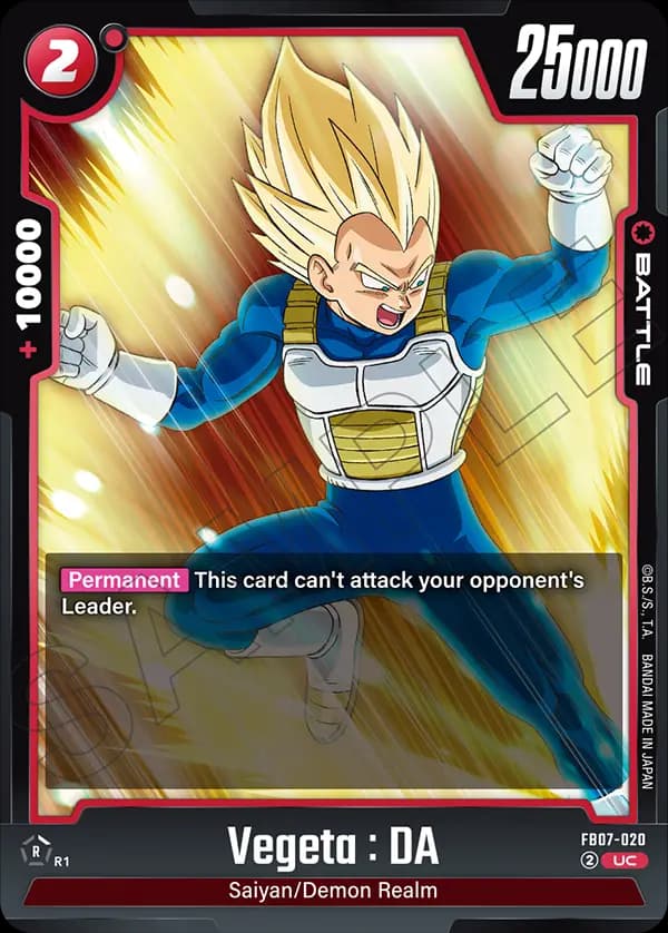 Vegeta : Da — UC, FB07
