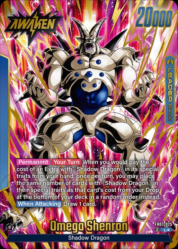 Syn Shenron — L*, FB07 — Back