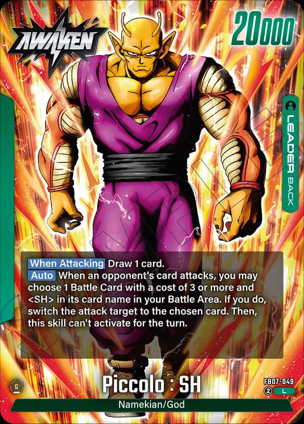 Piccolo : Sh — L, FB07 — Back
