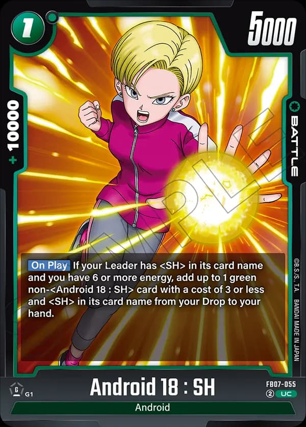 Android 18 : Sh — UC, FB07
