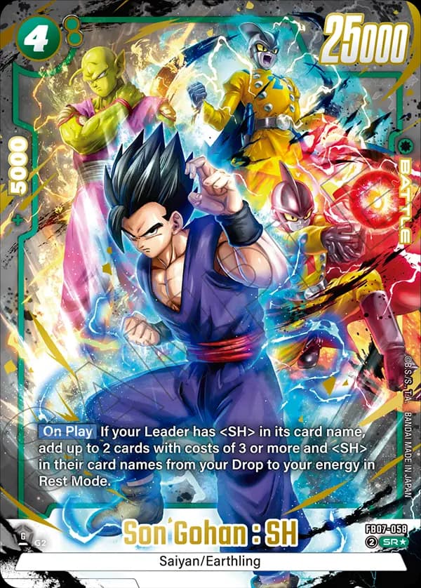 Son Gohan : Sh — SR*, FB07