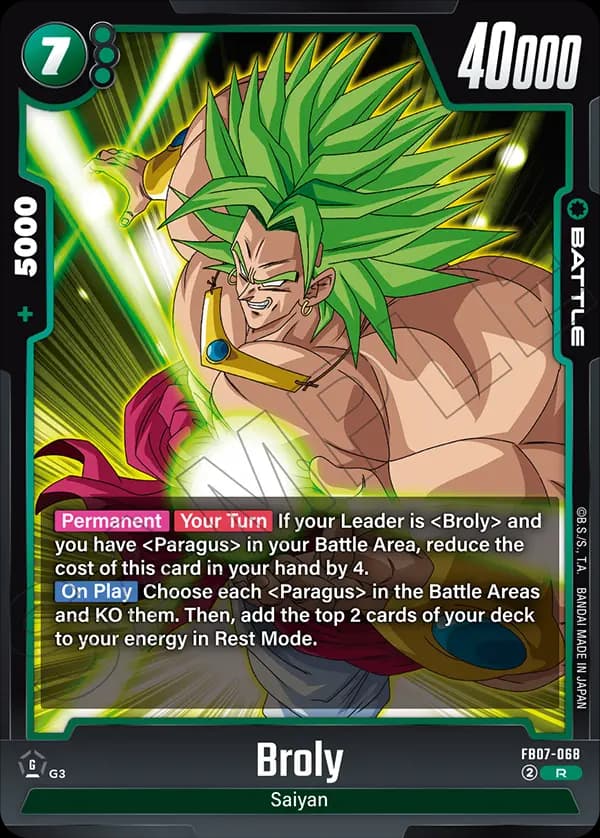 Broly — R, FB07