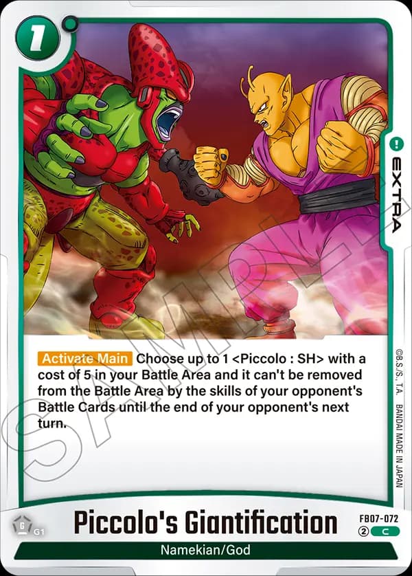 Piccolo'S Giantification — C, FB07
