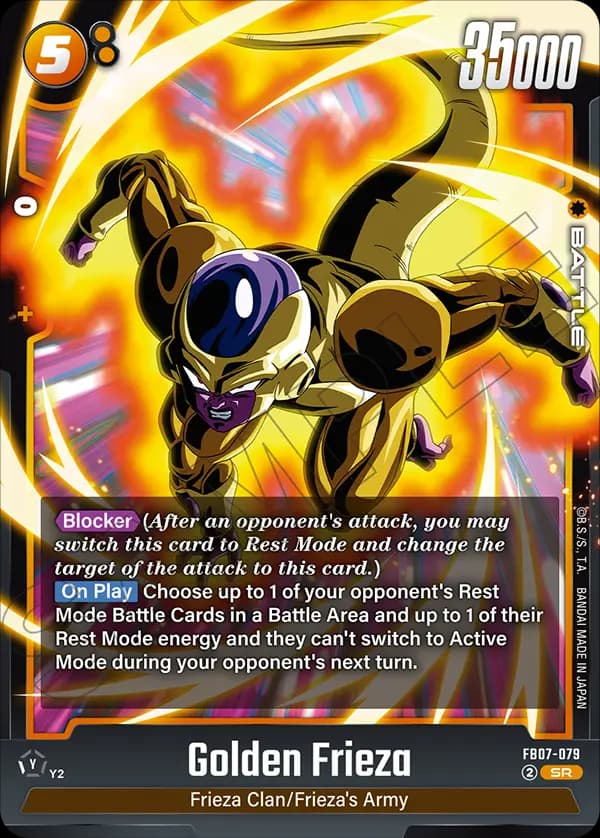 Golden Frieza — SR, FB07