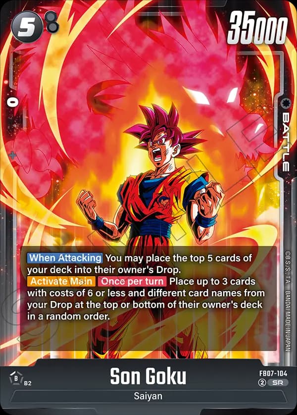 Son Goku — SR, FB07